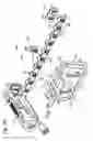 Fig. 14 - Bone fixation system with opposed mounting portions