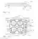 Fig. 12 - Surgical end effector jaw and electrode configurations