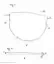 Fig. 02 - Gauge for the reconstruction of a cusp of an aortic valve