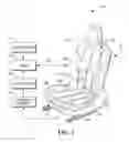 Fig. 02 - Seat assembly having massage bladders with reduced pressure sensor count