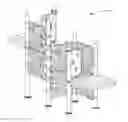 Fig. 01 - Play structure clamp and system