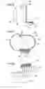 Fig. 12 - Air filter having fluted filter media