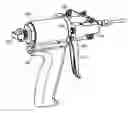 Fig. 01 - High-volume foam spray gun