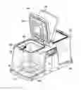 Fig. 01 - Apparatus and method for washing and sanitizing articles for an infant