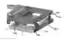Fig. 01 - Dished caster wheel pocket for a platform or dolly
