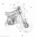 Fig. 01 - ELECTRIC MOTORCYCLE AND RELEVANT WIRING