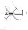 Fig. 02 - Positioning of in-situ methane sensor on a vertical take-off and landing (VTOL) unmanned aerial system (UAS)