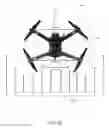 Fig. 18 - Positioning of in-situ methane sensor on a vertical take-off and landing (VTOL) unmanned aerial system (UAS)
