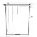 Fig. 01 - Chemical storage container with locking hinge