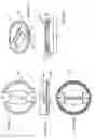 Fig. 43 - Child safety covers for use with various packaging or containers including without limitation packaging and containers shaped to correspond to a characteristic of the contents contained therein