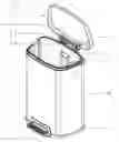 Fig. 01 - Trash can with customizable features