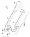 Fig. 02 - HOOKED PRY BAR DEVICE FOR SEPARATING METAL PARTS