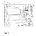 Fig. 03 - Self-contained lock/unlock indicator for installation within a vehicle door panel