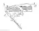 Fig. 01 - LATCH SYSTEM WITH A HIGHLY VISIBLE HOOK LATCH AND METHOD FOR OPERATING SAID HOOK LATCH