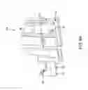 Fig. 07 - Door panel and door panel connection assembly for a patio door
