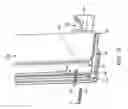 Fig. 13 - Door panel and door panel connection assembly for a patio door