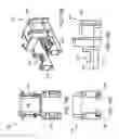 Fig. 22 - Door panel and door panel connection assembly for a patio door