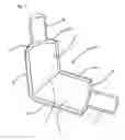 Fig. 02 - Two piece window edge corner system and method for installation