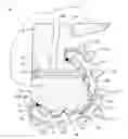 Fig. 01 - Roller cone bit having gland for full seal capture