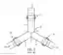Fig. 03 - Spherical compensator junction assembly for high pressure ducting system