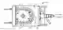 Fig. 01 - Heat exchanges system for patient temperature control with easy loading high performance peristaltic pump