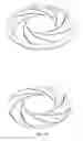 Fig. 14 - Apparatus for creating a swirling flow of fluid on horizontal plane