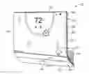 Fig. 01 - User control device with hinged mounting plate