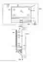 Fig. 16 - User control device with hinged mounting plate