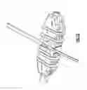 Fig. 09 - T-handle firearm cleaning tool