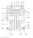 Fig. 01 - DEVICE AND METHOD TO CONTROL THE UNIFORMITY OF A GAS FLOW IN A CVD OR AN ALD REACTOR OR OF A LAYER GROWN THEREIN