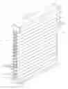 Fig. 01 - Feature for inhibiting light stripe between cellular elements in a covering for an architectural opening