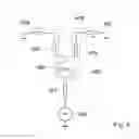 Fig. 03 - Optical three-port fork-like circulator based on a two-dimensional photonic crystal with a triangular lattice