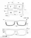 Fig. 02 - Universal method of manufacturing magnetically attachable supplemental eyeglasses utilizing magnets embedded in an on-demand formed frame front and eyeglasses formed thereby