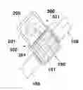 Fig. 01 - Electronic device with folding function between photovoltaic cell panel and display panel