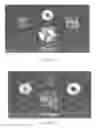 Fig. 33 - Navigating a media menu using a touch-sensitive remote control device