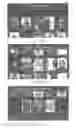 Fig. 45 - Navigating a media menu using a touch-sensitive remote control device