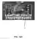 Fig. 22 - Enhanced electronic gaming machine with dynamic gaze display