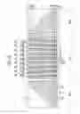 Fig. 19 - Semiconductor memory device having pads of varying widths