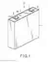Fig. 02 - Battery with wound electrode group and positive and negative electrode insulating covers