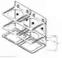 Fig. 01 - Modular bottle rack