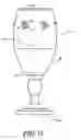 Fig. 11 - Drinking vessel having engagement features and camouflaging non-engagement elements in intaglio