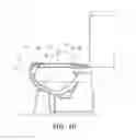 Fig. 11 - TOILET WITH CONTAMINATION SUPPRESSION