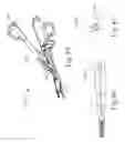 Fig. 45 - Surgical instrument with removable clamp arm assembly