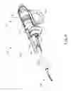Fig. 06 - Surgical instrument with selectively actuated gap-setting features for end effector