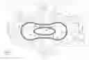 Fig. 01 - Absorbent article with contoured fit