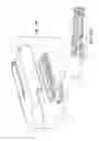Fig. 17 - Guidewire extension system for a catheter placement device