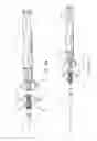 Fig. 20 - Guidewire extension system for a catheter placement device