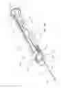 Fig. 37 - Guidewire extension system for a catheter placement device