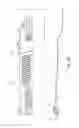 Fig. 43 - Guidewire extension system for a catheter placement device