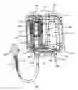 Fig. 01 - BATH SHOWER WITH DISPOSABLE FILTRATION UNIT